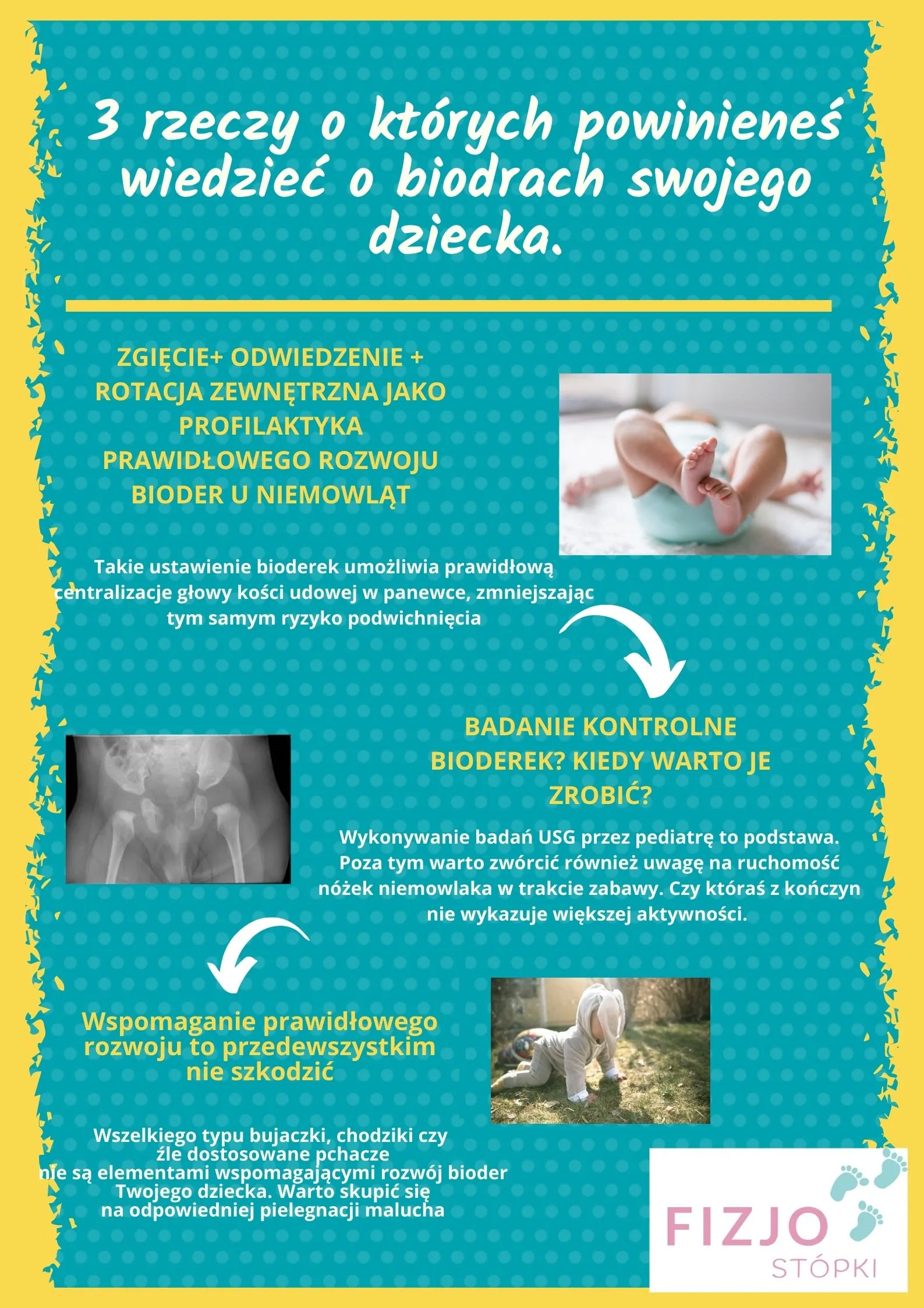 biodra dziecka